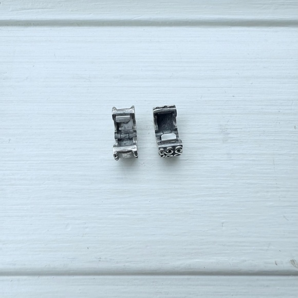 Spacer Beads Pandora Sterling Silver For Bracelets and Necklaces - Picture 2 of 3